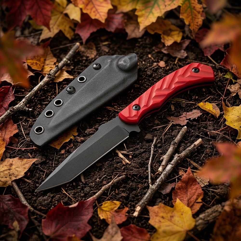 Bushcraft Knife Fixed - Cuchillo de Caza de Hoja Fija