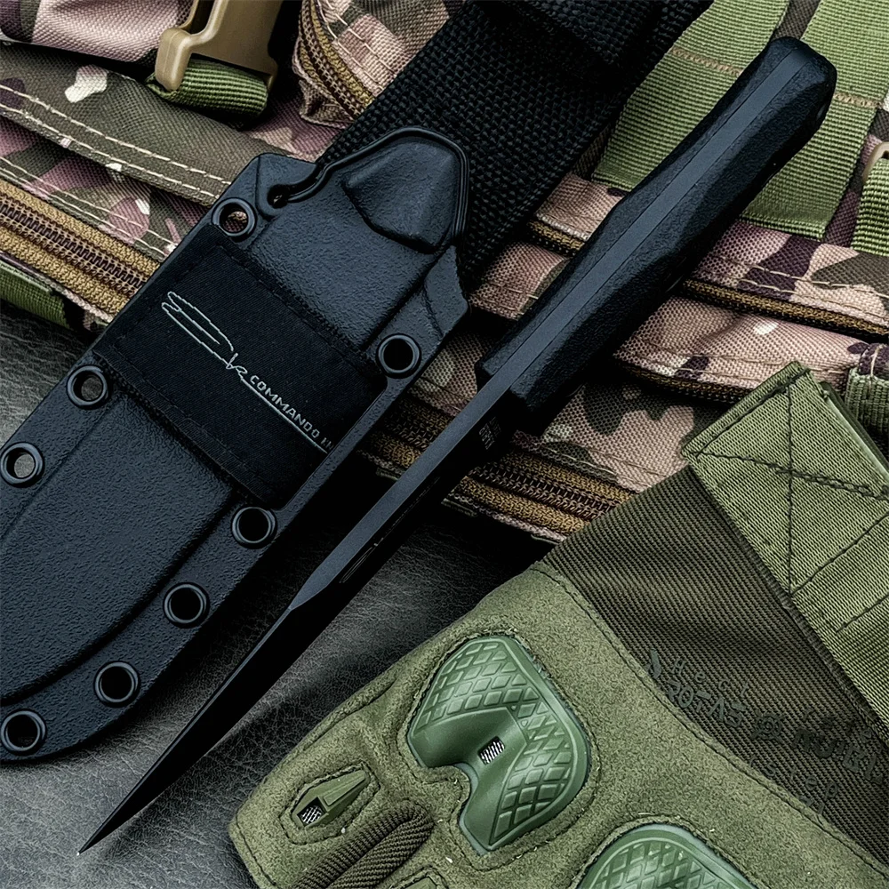 Cuchillo de hoja fija KA‑BAR E - Bushcraft Knife Fixed reseña y precio