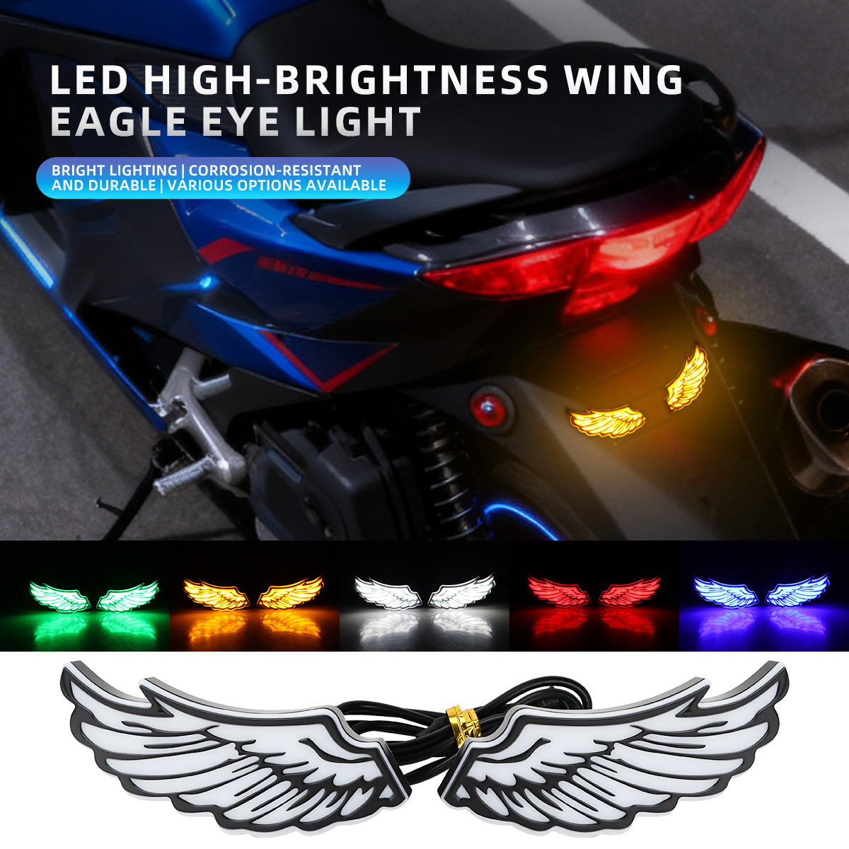 1 Par de Luces Traseras LED co - Sos Light Strobe reseña y precio