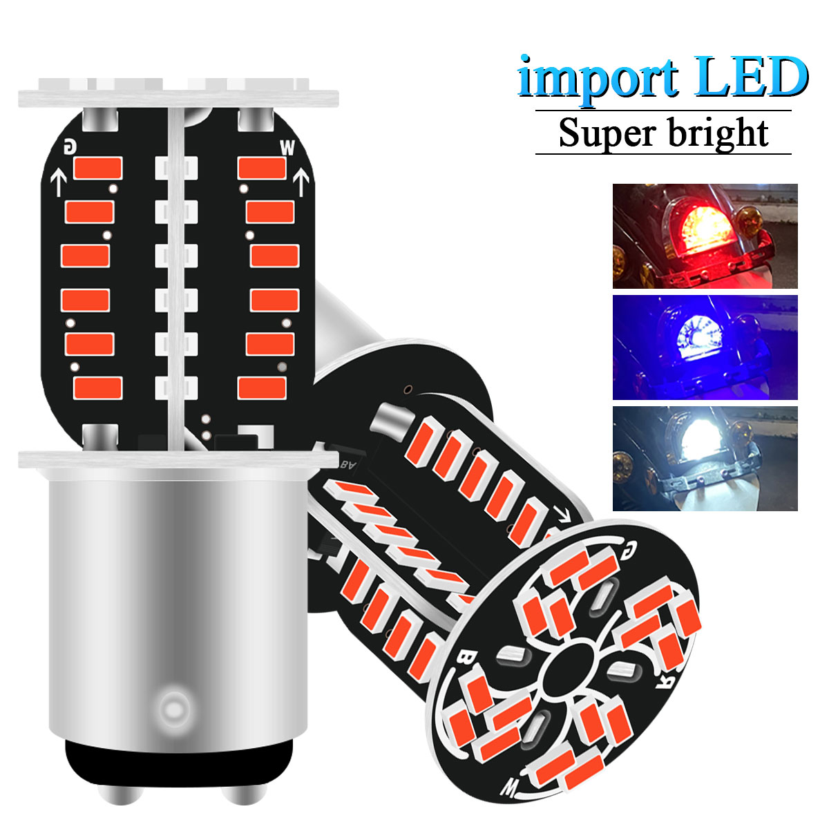 1 unidad de luces traseras par - Sos Light Strobe reseña y precio