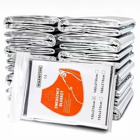 Manta térmica de emergencia de - Emergency Mylar Tent reseña y precio